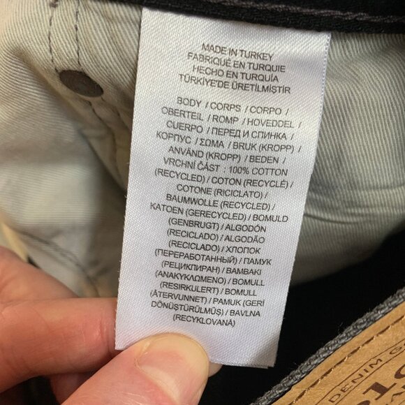 Polo Ralph Lauren Men's The Vintage Classic Fit Jeans Washed Finish Denim Black - Picture 6 of 7